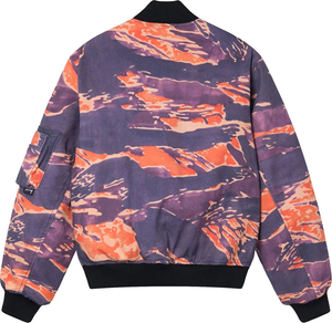 STUSSY - Men Tigris Canvas Bomber Jacket