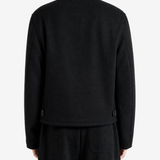 Black jacket, front view