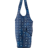 Blue bag, side view