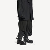 Black boot,full body view