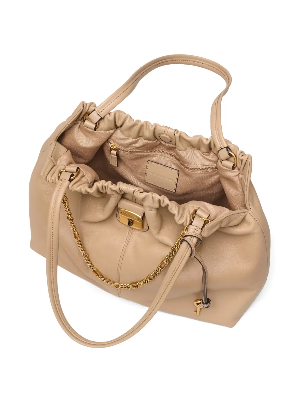 Brown bags, top view