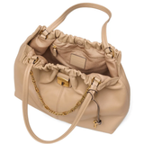 Brown bags, top view