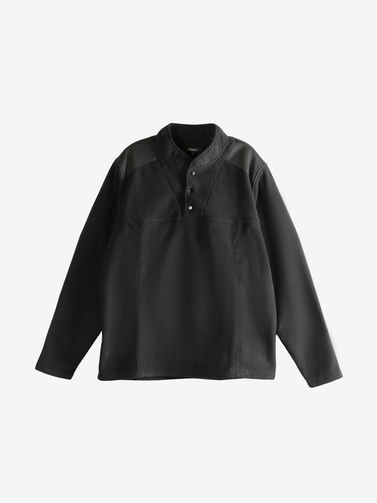 Black sweatshirt, front view