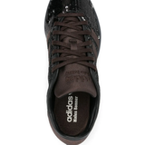 Black sneaker, top view