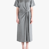 grey dresses ,full body view