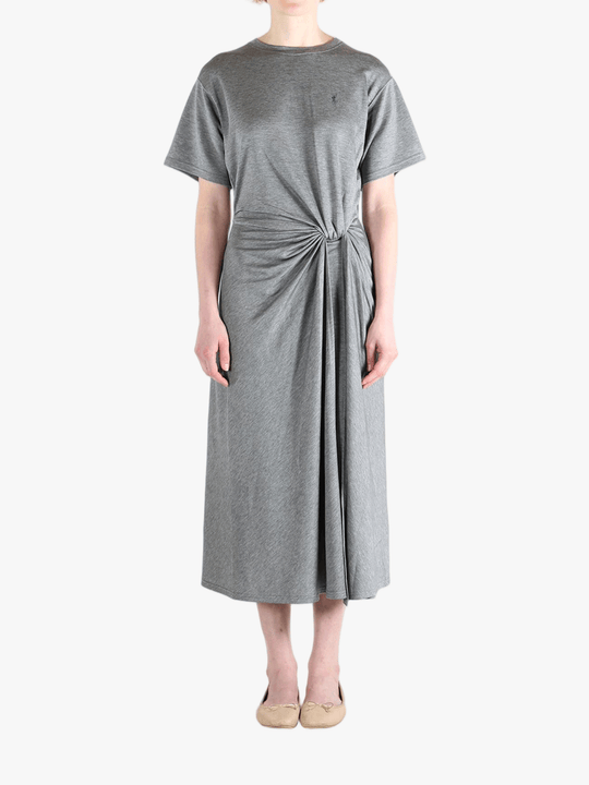 grey dresses ,full body view