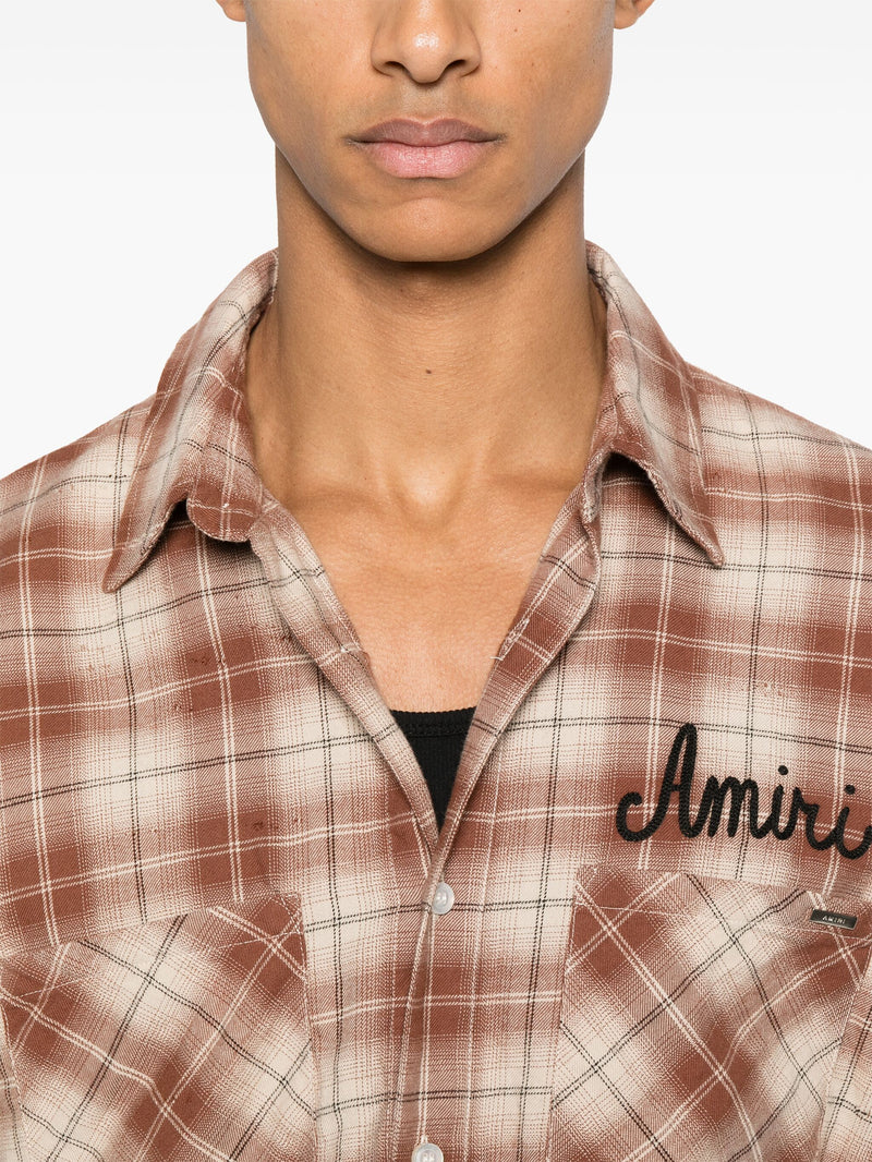 AMIRI - Men Shotgun Flannel Shirt