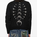THUG CLUB - Men Tc Bone Knit Cardigan