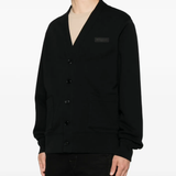Black knitwear, front view