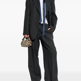 black pants, full body view