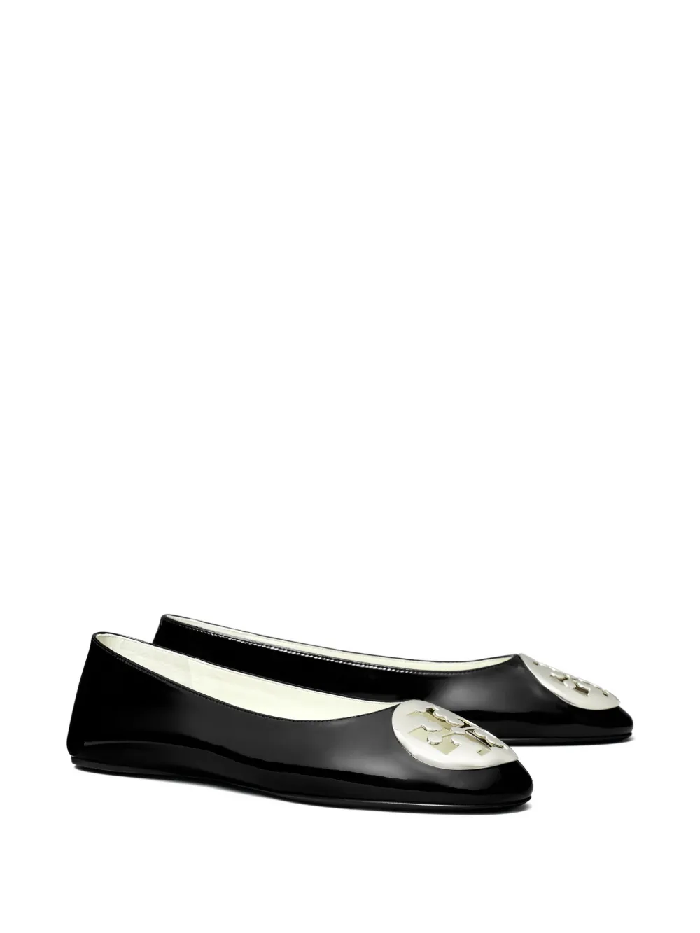 Black flat shoe,side view