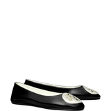 Black flat shoe,side view