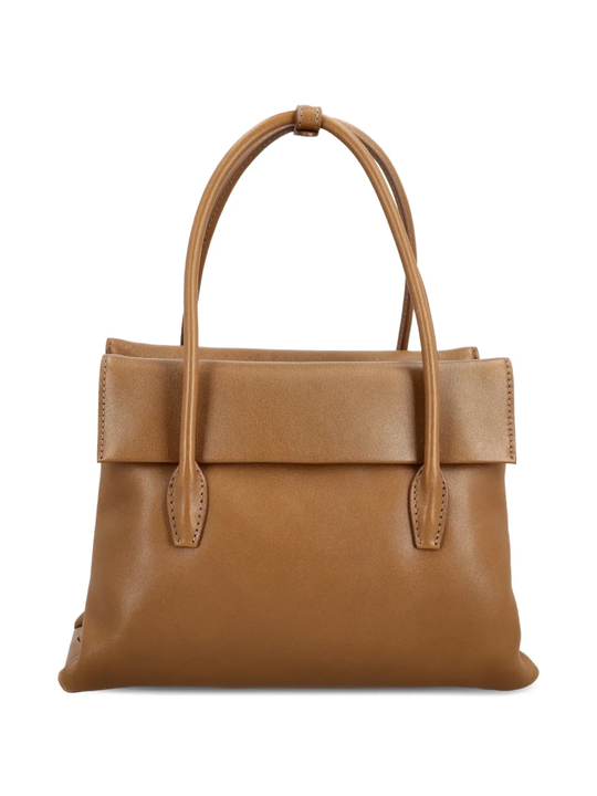 Brown bag, back view