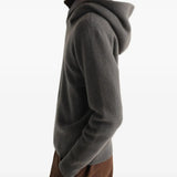 Grey knitwear, full body view