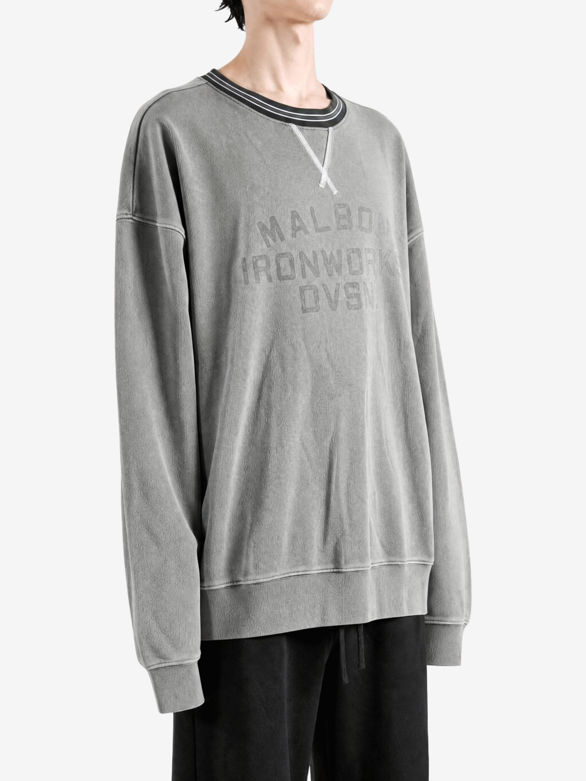 Grey hoodie, front view