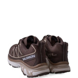 Brown shoes, back view