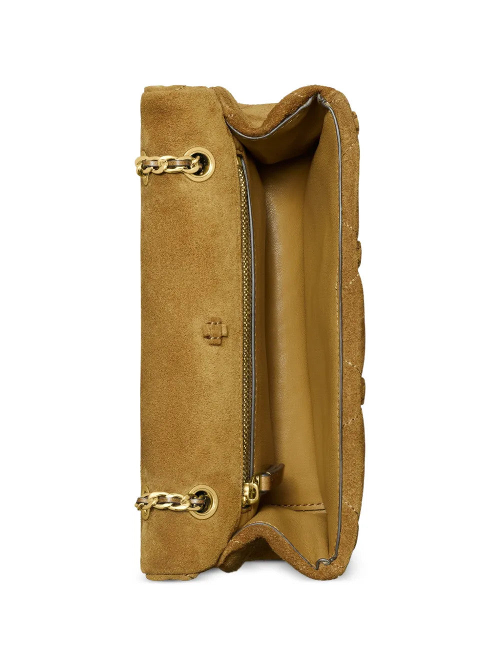 Tan bag, front view