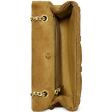 Tan bag, front view