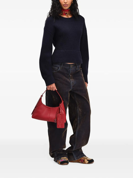 Red bag, front view