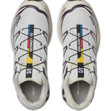 White sneakers, top view