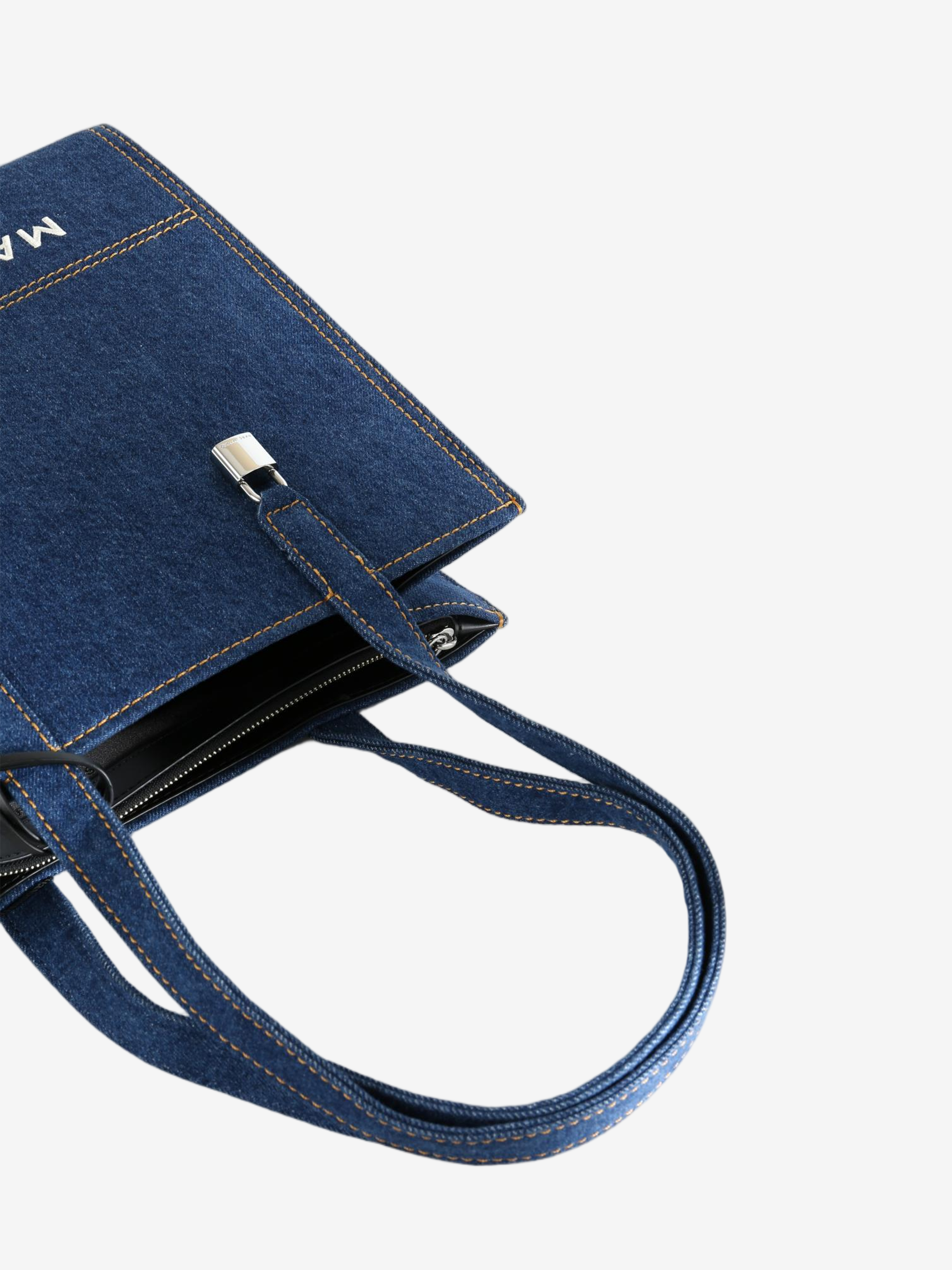 Blue bag, front view