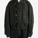 Black jacket, front view