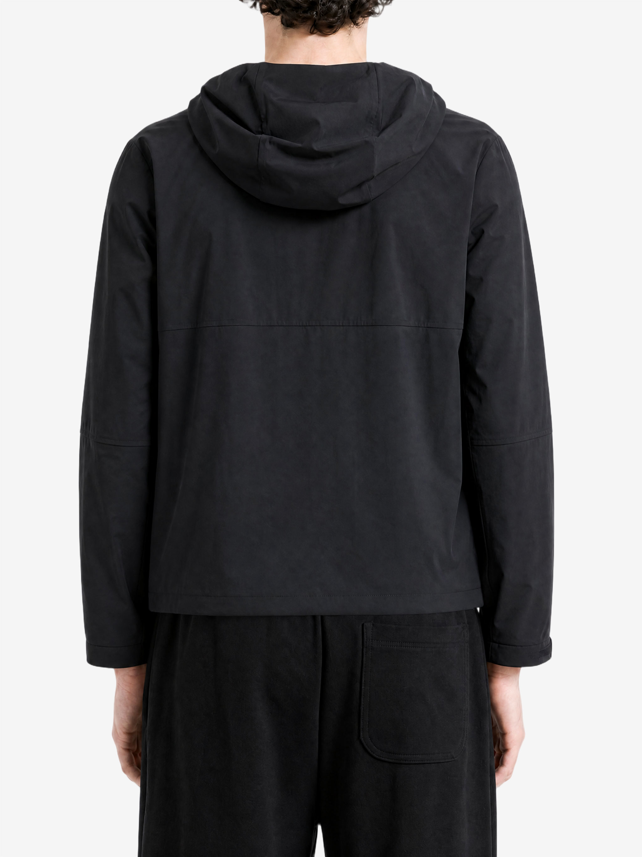 Black jacket, full body view