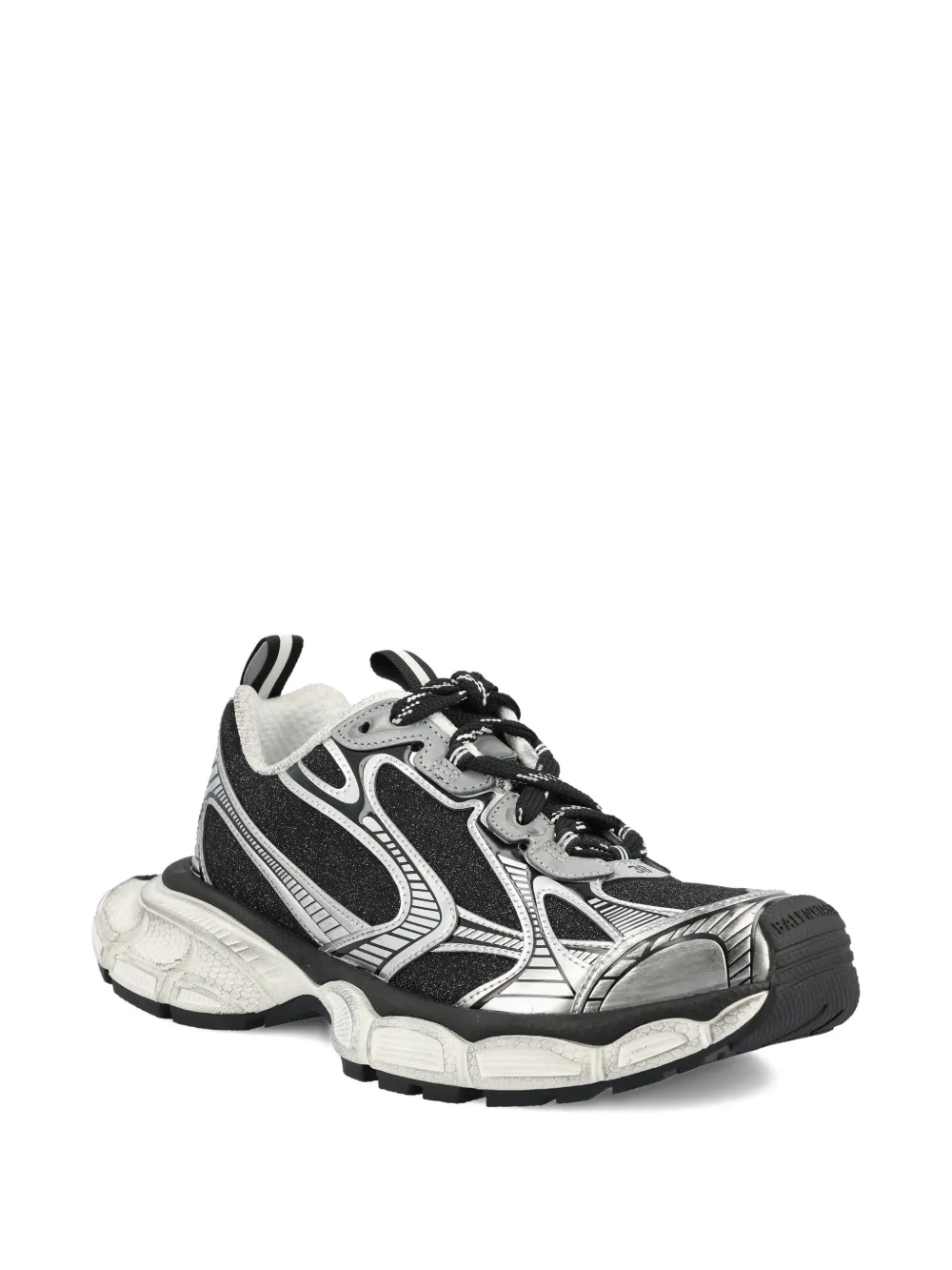 Black sneaker, side view