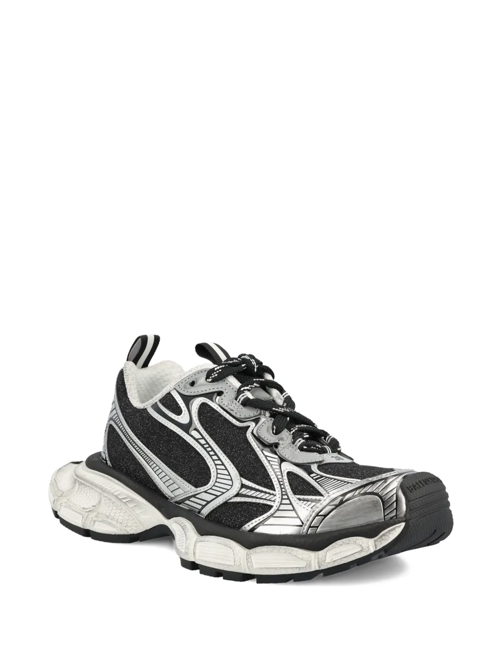 Black sneaker, side view