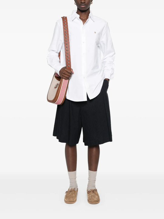 White shirt, full body view