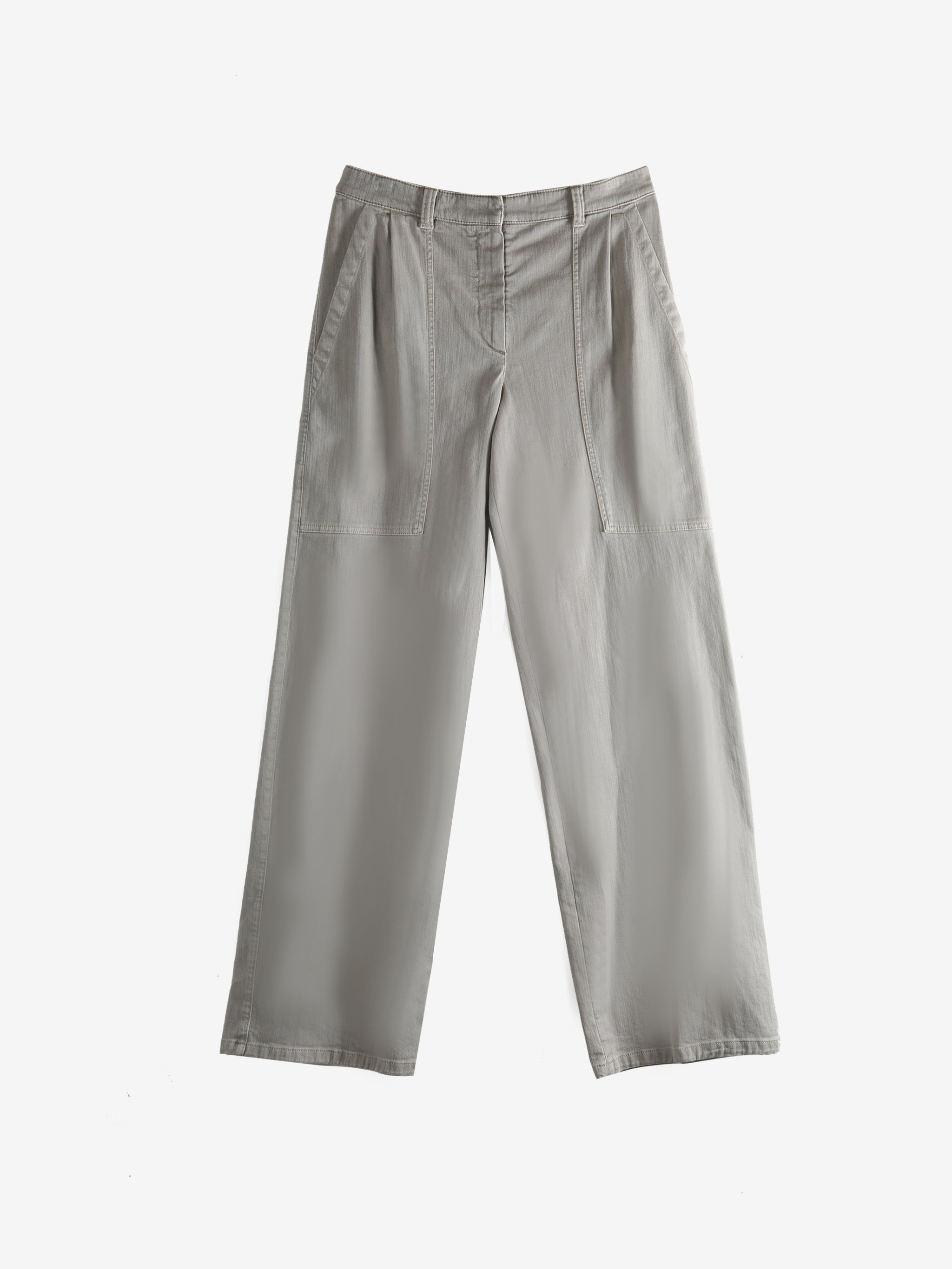 Grey pants, front view