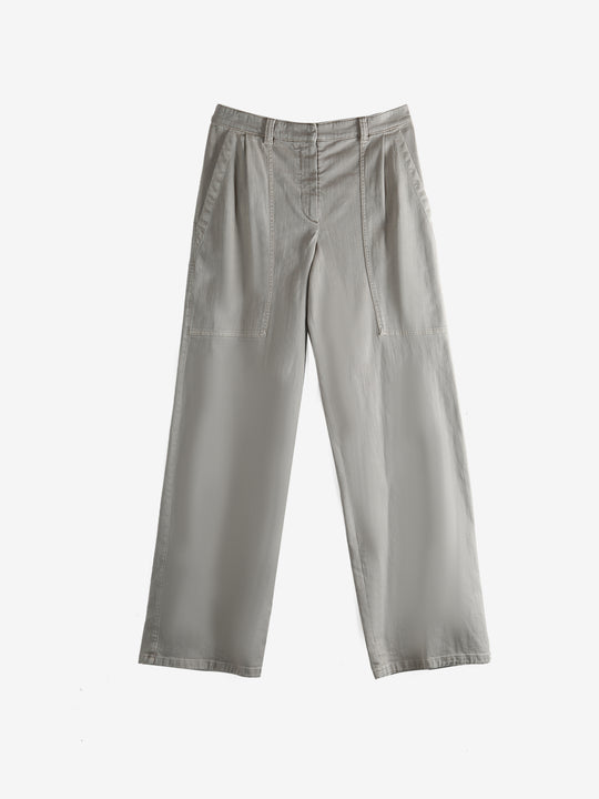 Grey pants, front view