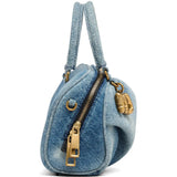Blue bag, side view