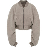 Grey jacket, front view