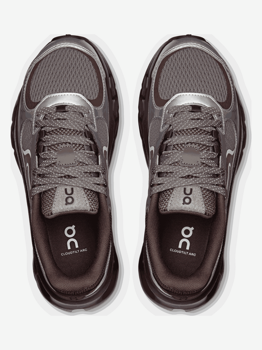 Grey shoes, front view