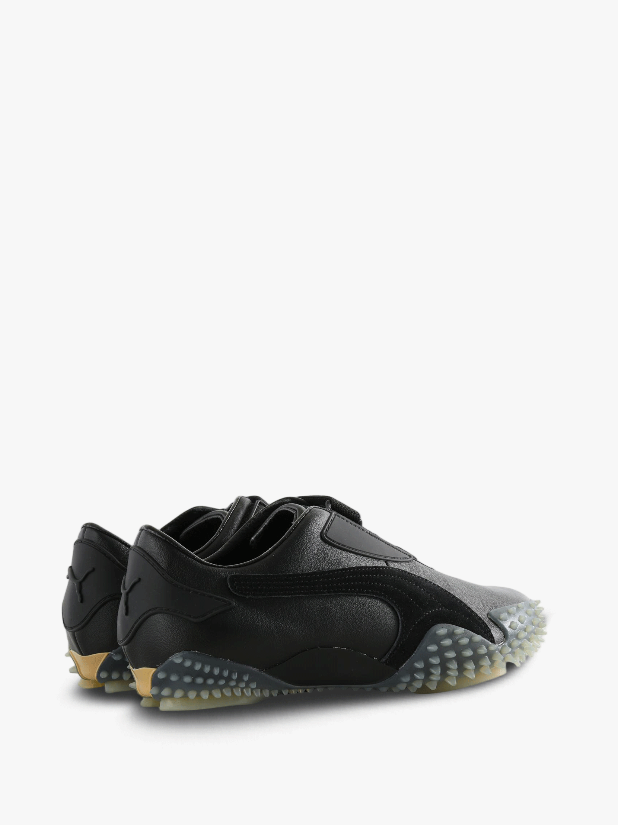 Black shoes, side view