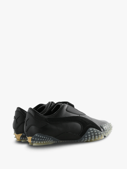 Black shoes, side view