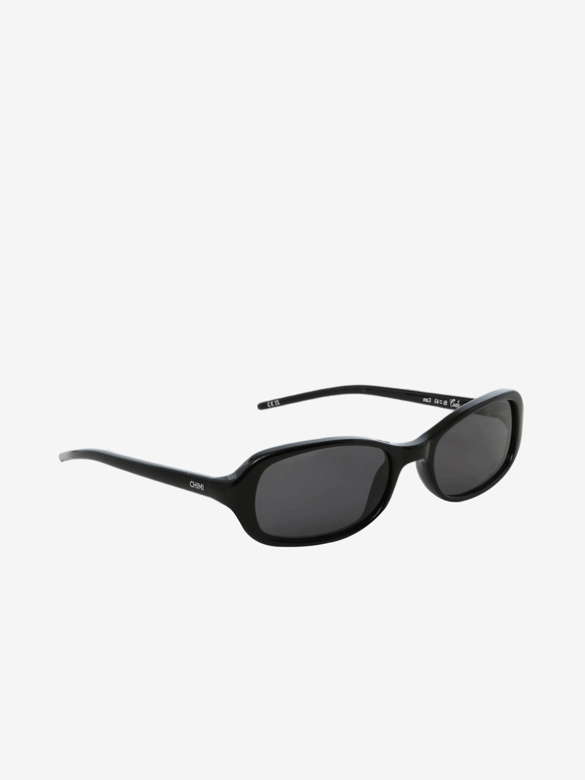 Black eyewear, front view