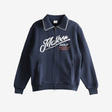 Navy sweatshirt, front view