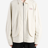 Tan jacket, full body view