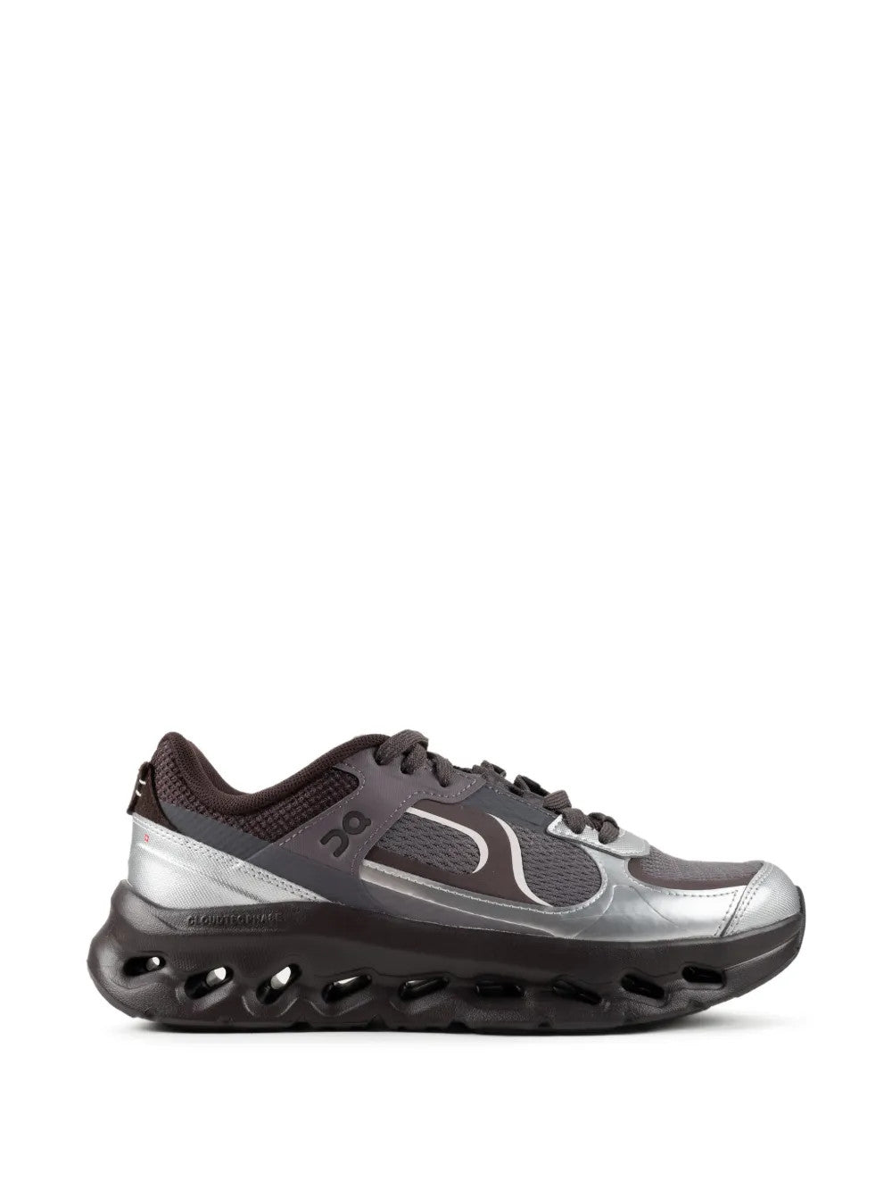 Grey shoes, side view