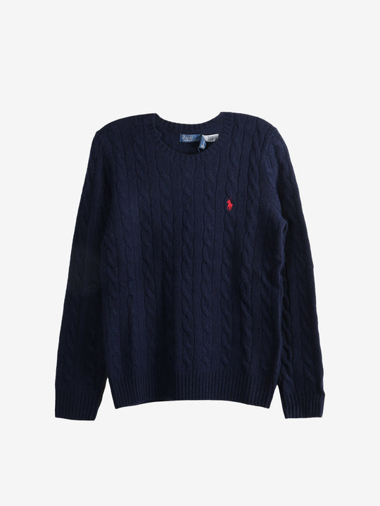 Navy Pullover,front view