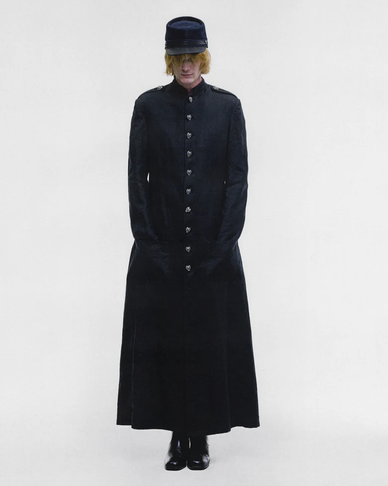 Black jacket, full body view