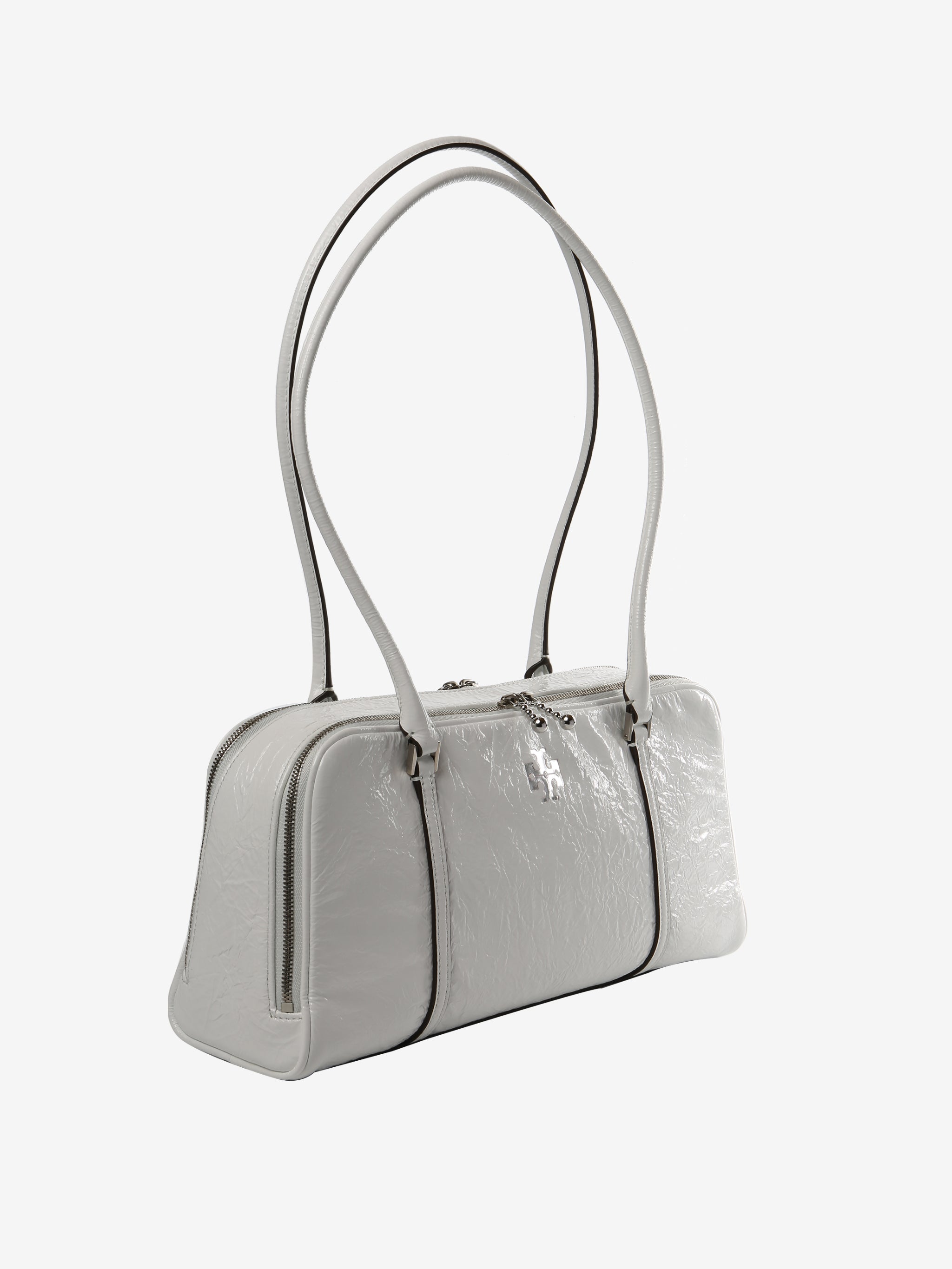 White bags, side view