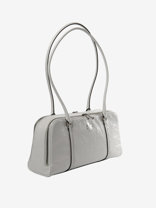 White bags, side view