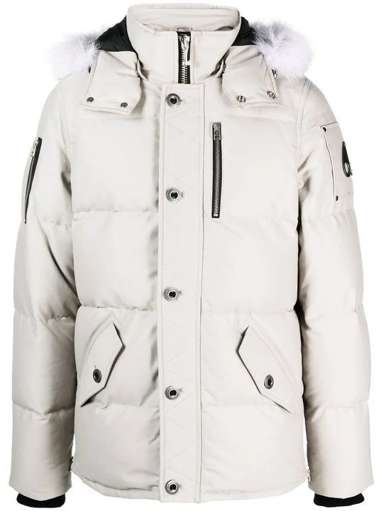 Gray coat, front view