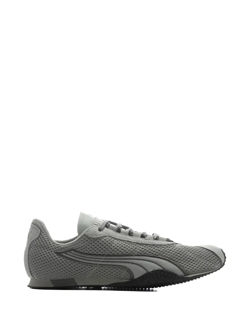 Grey shoes, side view