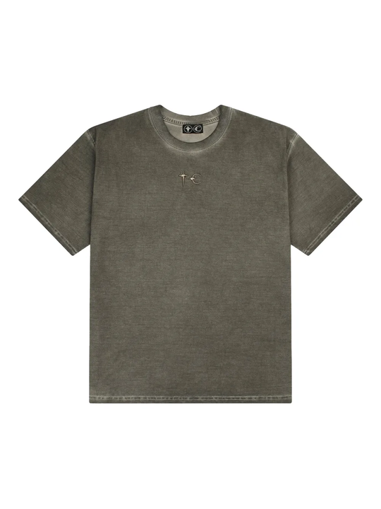 Grey t-shirt,front view