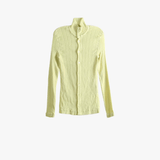 Yellow shirt, front view