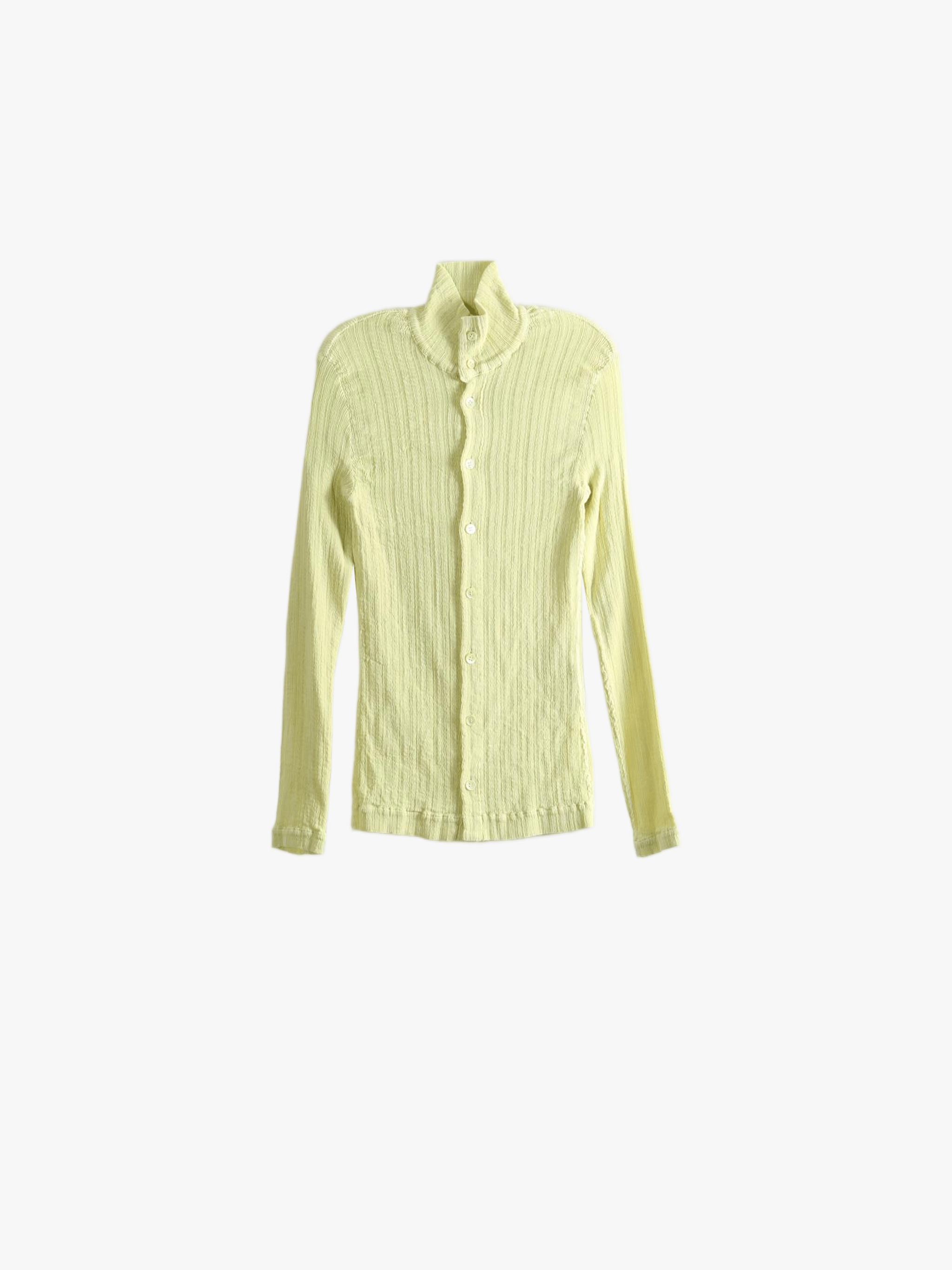 Yellow shirt, front view